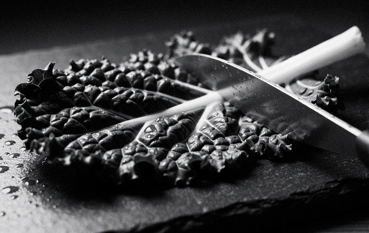 Verse ingrediënten in actie